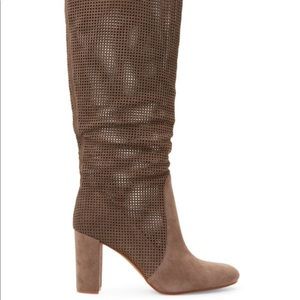 Vince Camuto secillia high suede boots